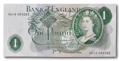World Coins - Great Britain, 1 pound 1970-1977