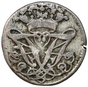 World Coins - Norway, 2 skilling 1712