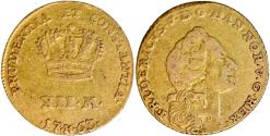 World Coins - Denmark, ducat (gold!) 1763