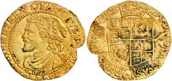 World Coins - England, quarter-laurel (gold!) 1619-1625