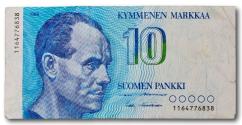 World Coins - Finland, 10 markkaa 1986
