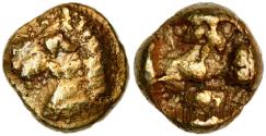 Ancient Coins - EL myshemihekte from Ionia (ca. 600-550 BC)