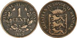 World Coins - Danish West Indies, 1 cent 1883