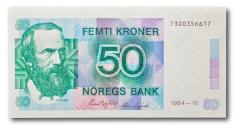 World Coins - 50 kroner 1984