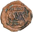 Ancient Coins - Follis from Emperor Phokas (602/3 AD)