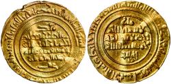 World Coins - Dinar (gold!) from Caliph al-Mustansir (1036-1094 AD)