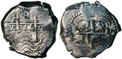 World Coins - Bolivia, 8 reales 1743