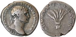 Ancient Coins - Tridrachm from Emperor Trajan (112-114 AD)