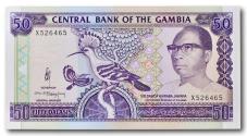World Coins - Gambia, 50 dalasis 1989-1991