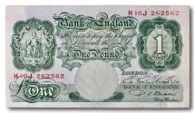 World Coins - Great Britain, 1 pound 1949-1955