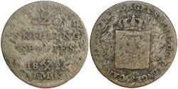 World Coins - Norway, 2 skilling 1825
