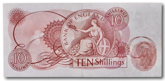 World Coins - Great Britain, 10 shillings 1961-1970