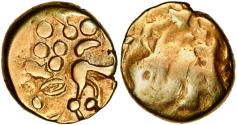 World Coins - Ambiani, stater (gold!) 2nd-1st century BC