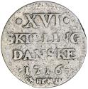 World Coins - Norway, 1 mark 1716