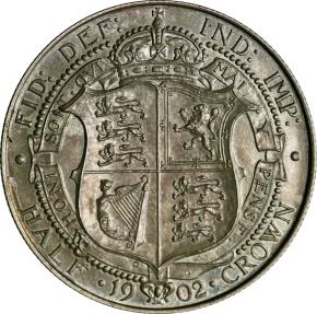 World Coins - Great Britain, proof halfcrown 1902