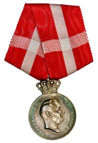 World Coins - Denmark, King Frederik IX’s Medal of Recompense (1947-1972)