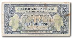 British Armed Forces, 1 pound 1948 | World Paper Money
