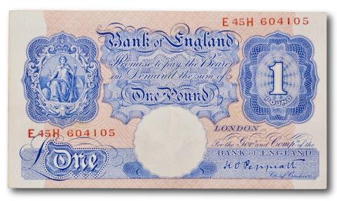 World Coins - Great Britain, 1 pound 1941-1948