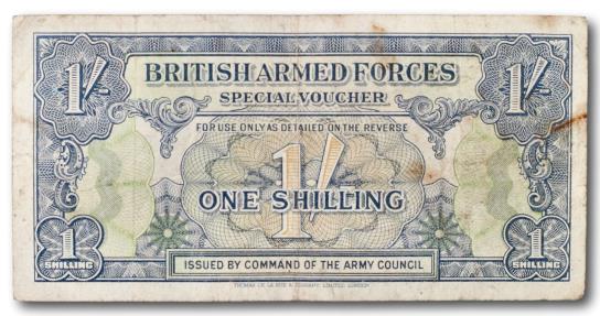 World Coins - British Armed Forces, 1 shilling 1946