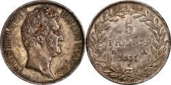 World Coins - France, 5 francs 1831