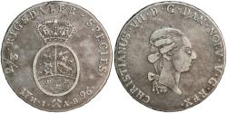 World Coins - Norway, 2/3 speciedaler 1796