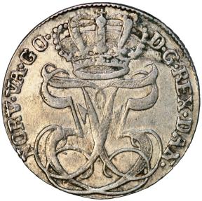 World Coins - Norway, 24 skilling 1748