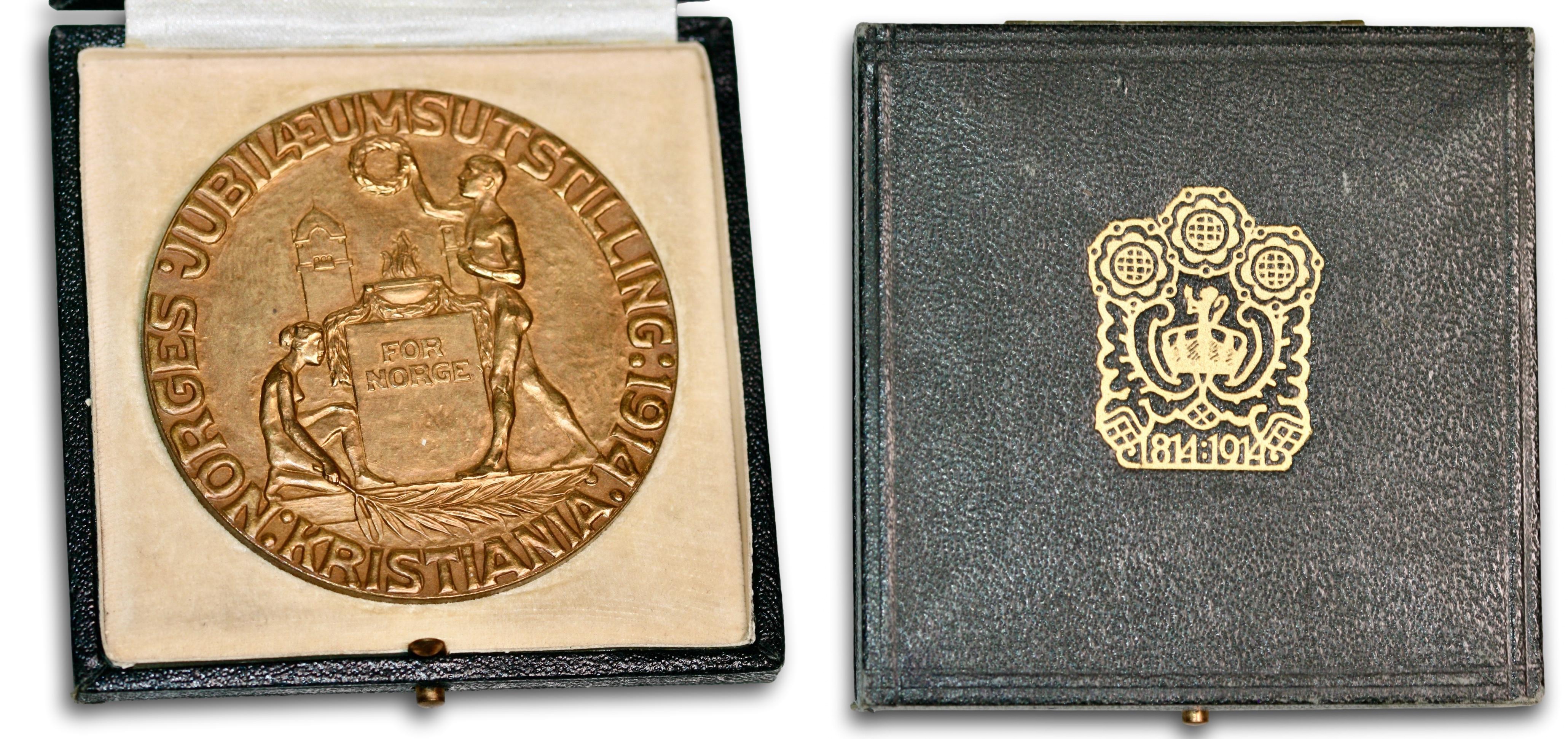 Norway, the 1914 Jubilee Exhibition in Frogner, Oslo | Tokens & Medals