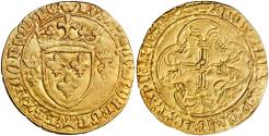 World Coins - France, ecu d'or (gold!) 1461