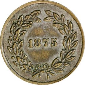 World Coins - The unveiling of the King Carl XIV Johan statue in 1875