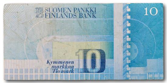 World Coins - Finland, 10 markkaa 1986