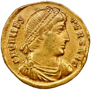 Solidus (gold!) from Emperor Valens (366-367 AD) | Greek Coins