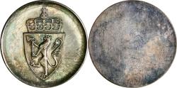 World Coins - Norway, 10 kroner 1964, one‑sided silver trial strike