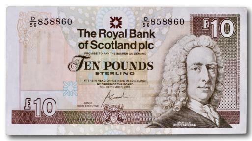 World Coins - Scotland, 10 pounds 2000-2006
