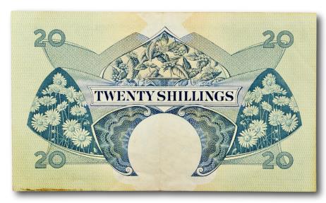 World Coins - East Africa, 20 shillings 1958-1960