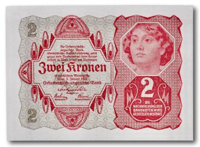 World Coins - Austria, 2 kronen 1922
