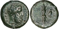 Ancient Coins - AE Hemidrachm from Syracuse in Sicily (ca. 344-317 BC)