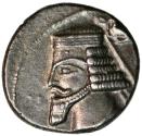 Ancient Coins - Drachm from King Phraates IV (38-2 BC)