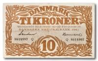 World Coins - Denmark, 10 kroner 1941