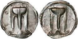 Ancient Coins - Nomos from Kroton in Bruttium (ca. 530-500 BC)