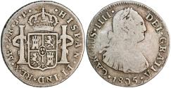 World Coins - Peru, 2 reales 1805