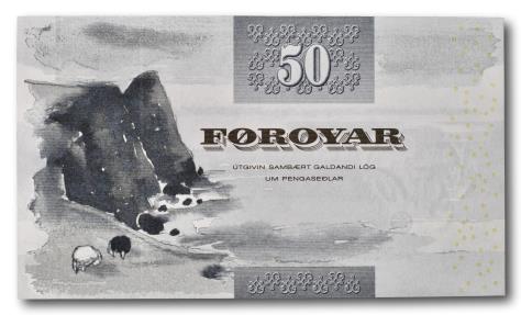 World Coins - Faroe Islands, 50 krónur 2002
