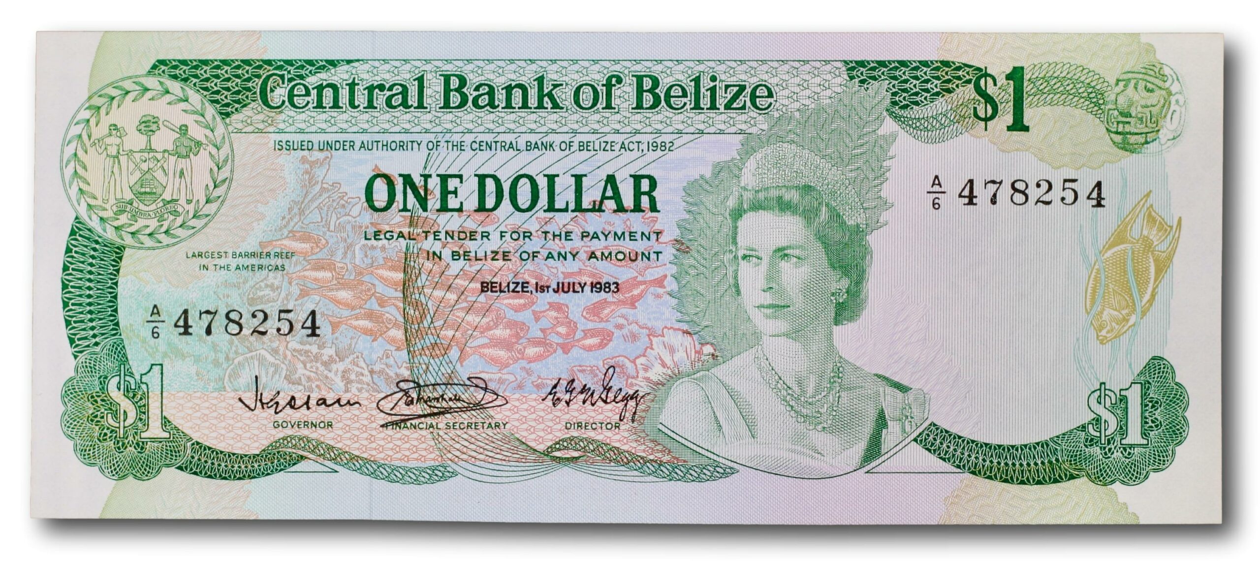 Belize 1 Dollar - Foreign Currency