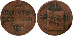 World Coins - Norway, 1 skilling 1833