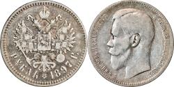 World Coins - Russia, rouble 1897