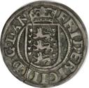World Coins - Denmark, 2 skilling 1668