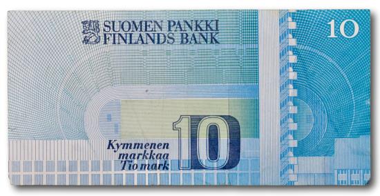 World Coins - Finland, 10 markkaa 1986