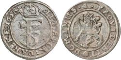 World Coins - Norway, 2 mark 1658