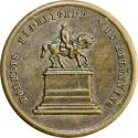 World Coins - The unveiling of the King Carl XIV Johan statue in 1875