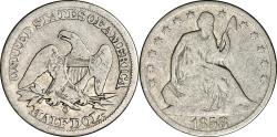 World Coins - USA, ½ dollar 1858