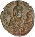 Ancient Coins - Æ 3/4 follis from Emperor Romanus I Lecapenus (920-944 AD)